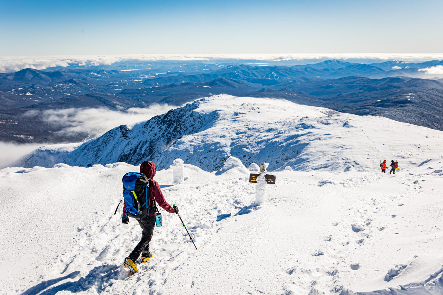 Mont Washington par Lion Head en hiver - Studio Horatio